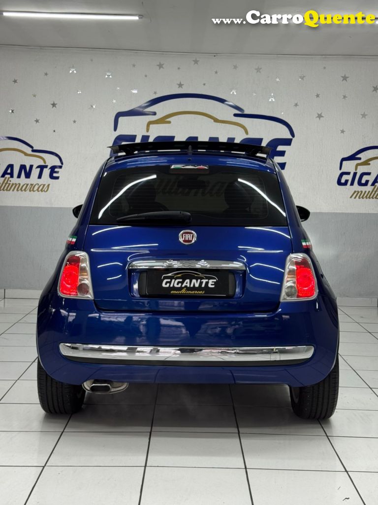 FIAT   500 LOUNGE 1.4 16V 100CV  MEC.   AZUL 2010 1.4 FLEX - Loja