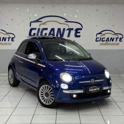 FIAT   500 LOUNGE 1.4 16V 100CV  MEC.   AZUL 2010 1.4 FLEX