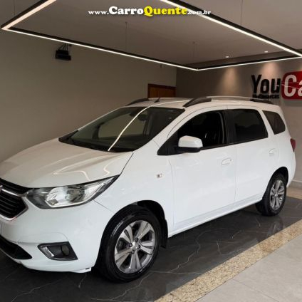 CHEVROLET   SPIN PREMIER 1.8 8V ECONO.FLEX 5P AUT.   BRANCO 2023 1.8 FLEX