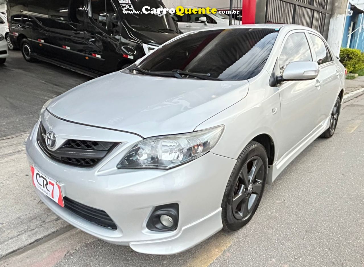 TOYOTA   COROLLA XRS 2.0 FLEX 16V AUT.   PRATA 2014 2.0 FLEX - Loja