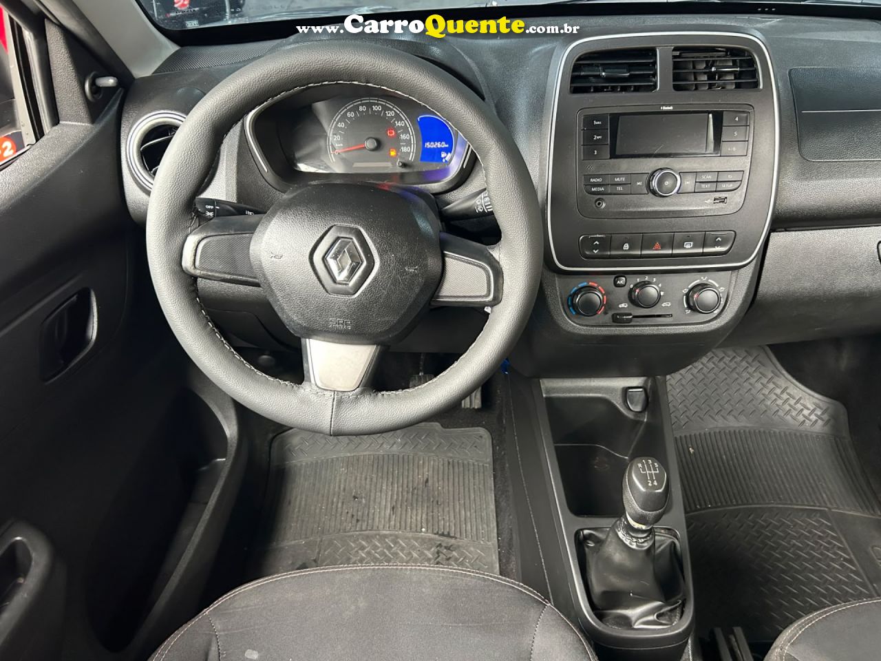 RENAULT   KWID ZEN 1.0 FLEX 12V 5P MEC.   PRATA 2018 1.0 FLEX - Loja
