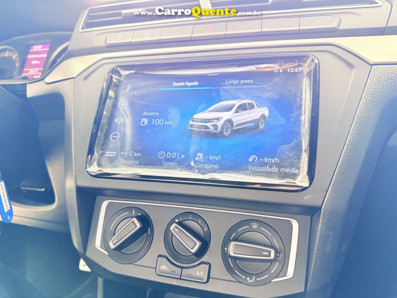 VOLKSWAGEN   SAVEIRO EXTREME CD 1.6    BRANCO 2026 1.6 FLEX - Loja