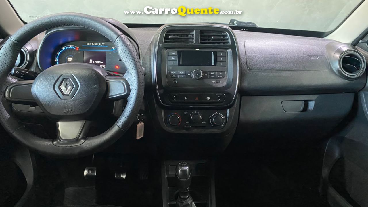 RENAULT   KWID ZEN 1.0 FLEX 12V 5P MEC.   BRANCO 2023 1.0 FLEX - Loja