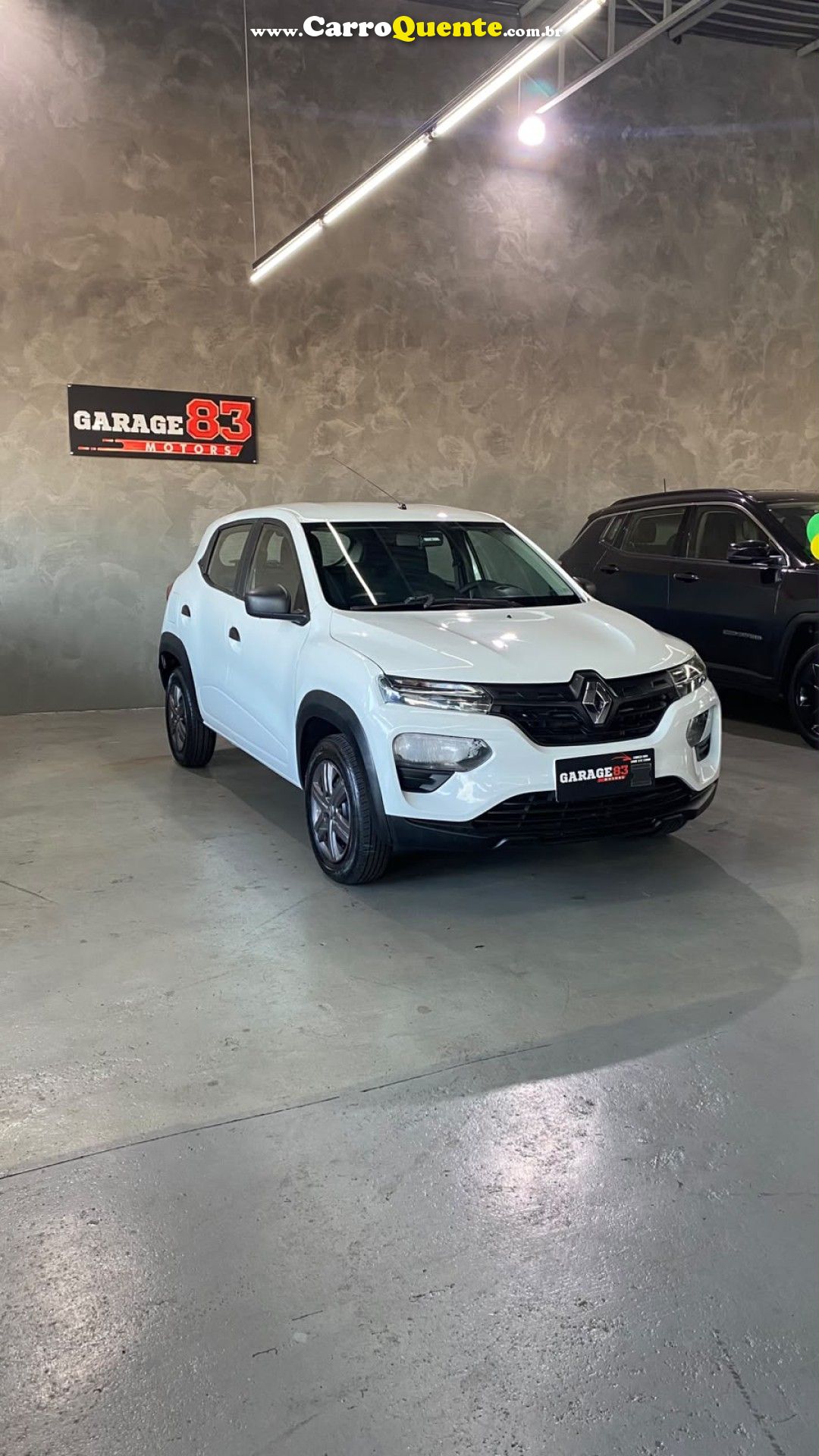 RENAULT   KWID ZEN 1.0 FLEX 12V 5P MEC.   BRANCO 2023 1.0 FLEX - Loja