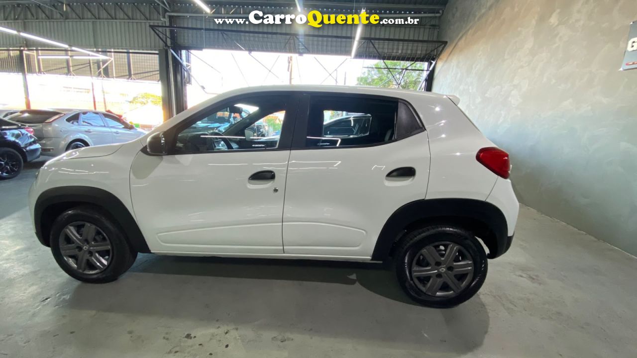 RENAULT   KWID ZEN 1.0 FLEX 12V 5P MEC.   BRANCO 2023 1.0 FLEX - Loja