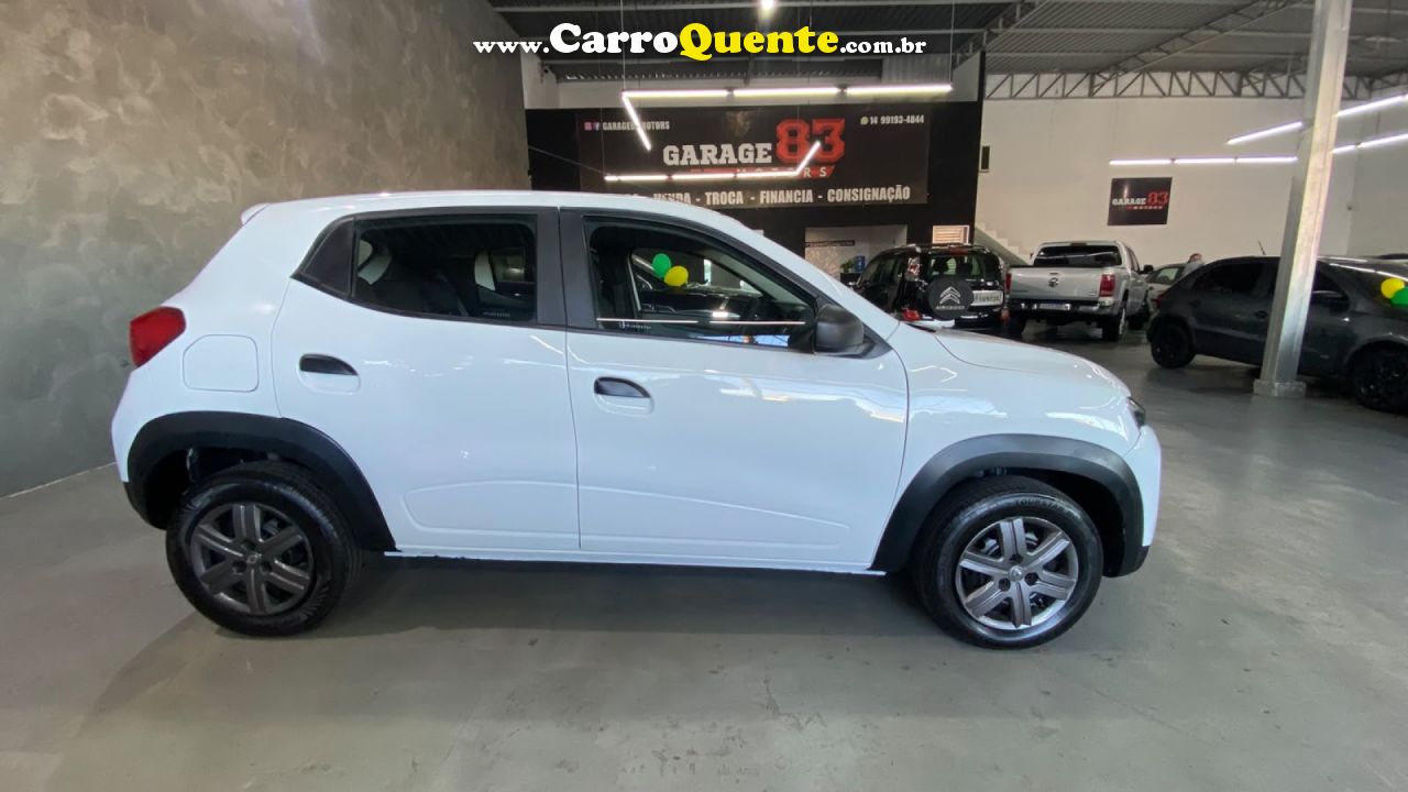 RENAULT   KWID ZEN 1.0 FLEX 12V 5P MEC.   BRANCO 2023 1.0 FLEX - Loja