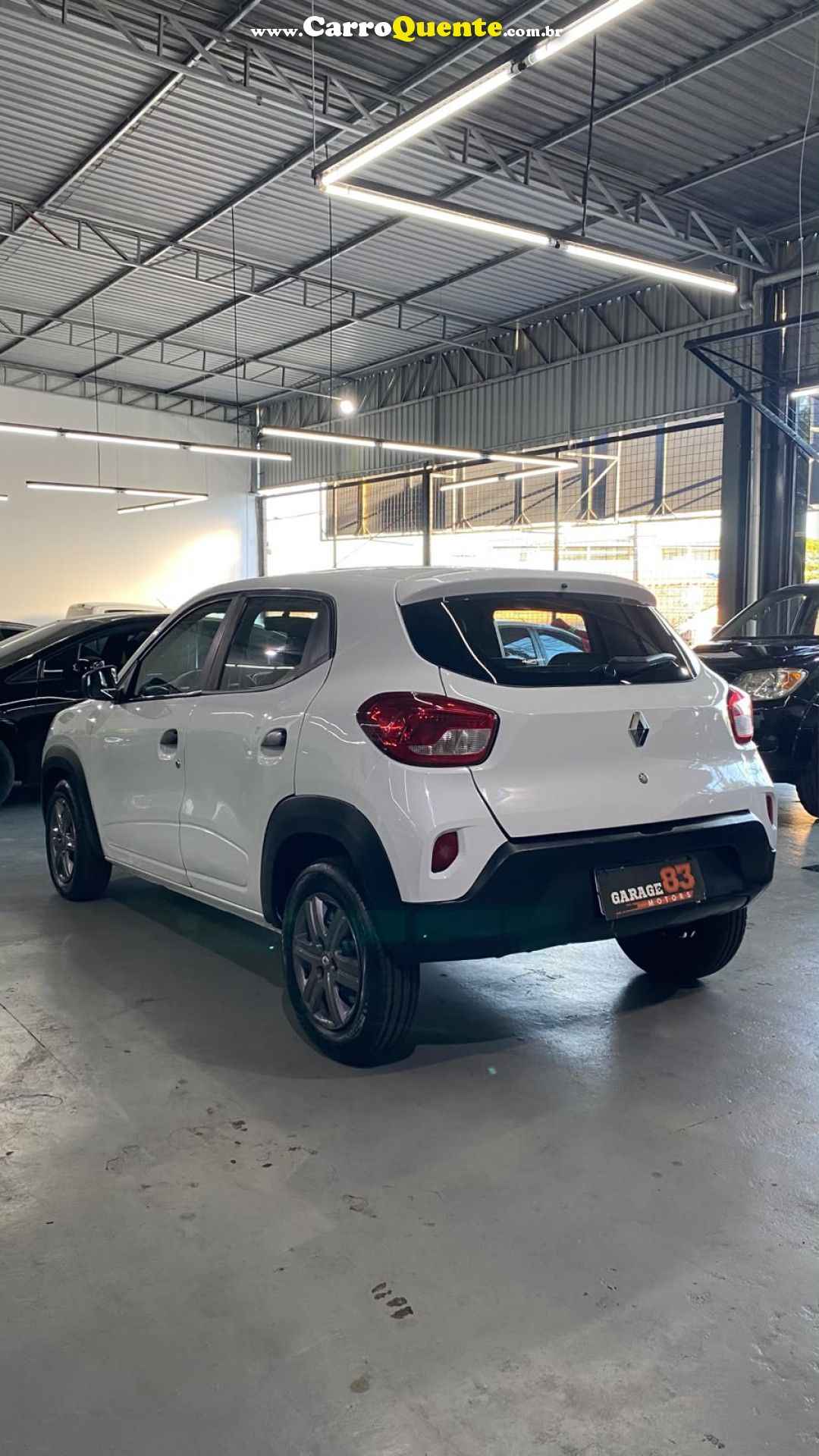 RENAULT   KWID ZEN 1.0 FLEX 12V 5P MEC.   BRANCO 2023 1.0 FLEX - Loja