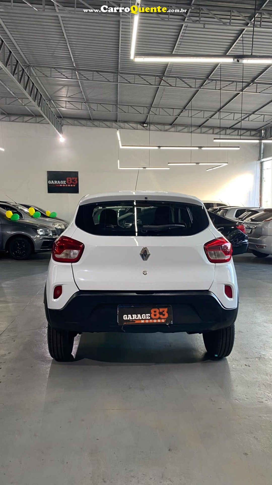 RENAULT   KWID ZEN 1.0 FLEX 12V 5P MEC.   BRANCO 2023 1.0 FLEX - Loja