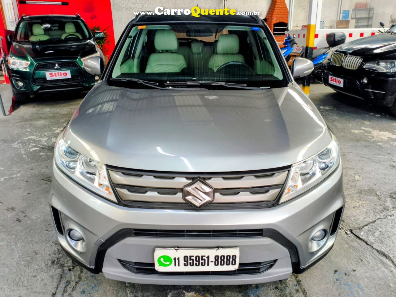 SUZUKI   VITARA 4YOU 1.6 16V AUT.   CINZA 2019 1.6 GASOLINA - Loja