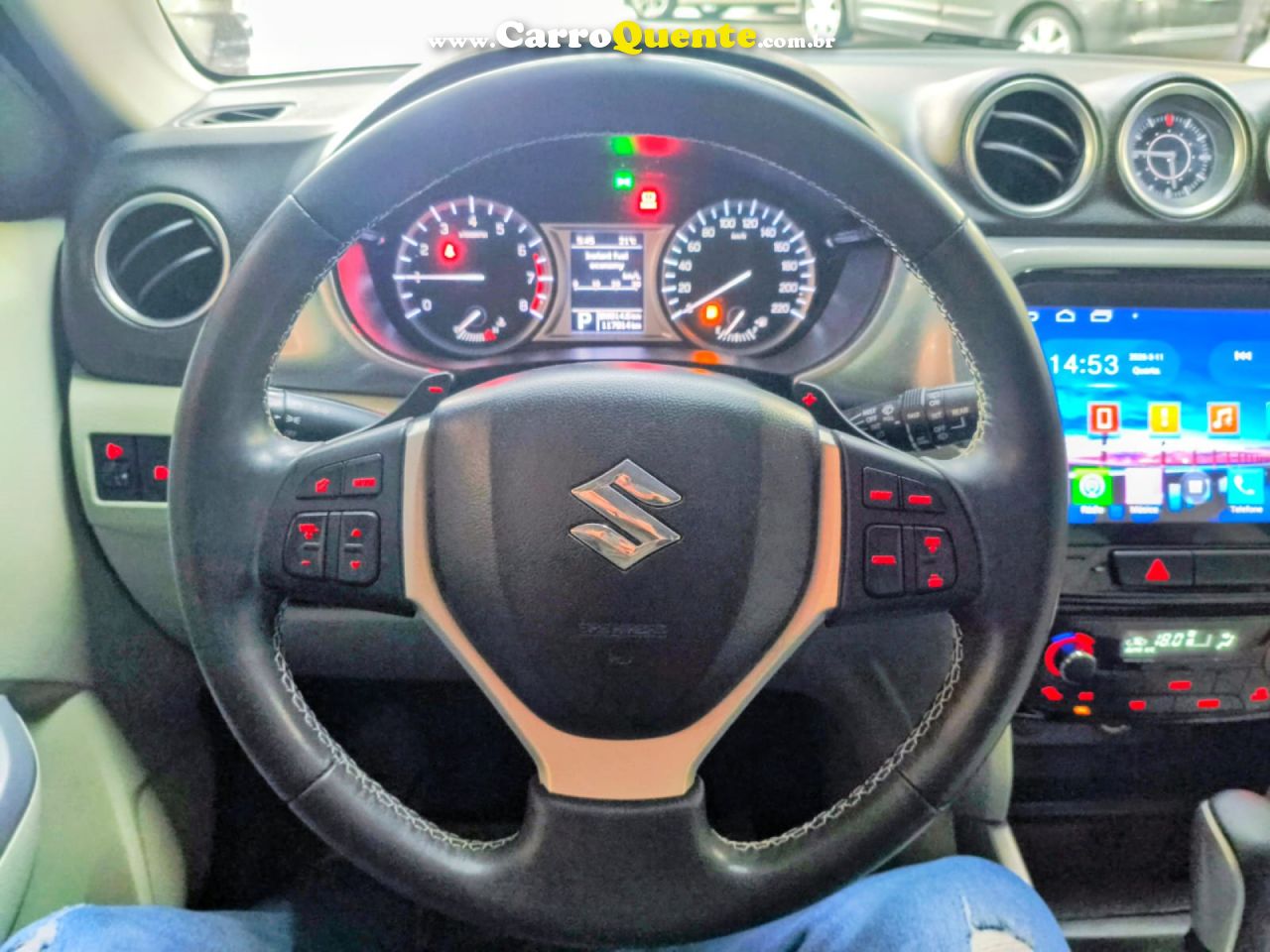 SUZUKI   VITARA 4YOU 1.6 16V AUT.   CINZA 2019 1.6 GASOLINA - Loja