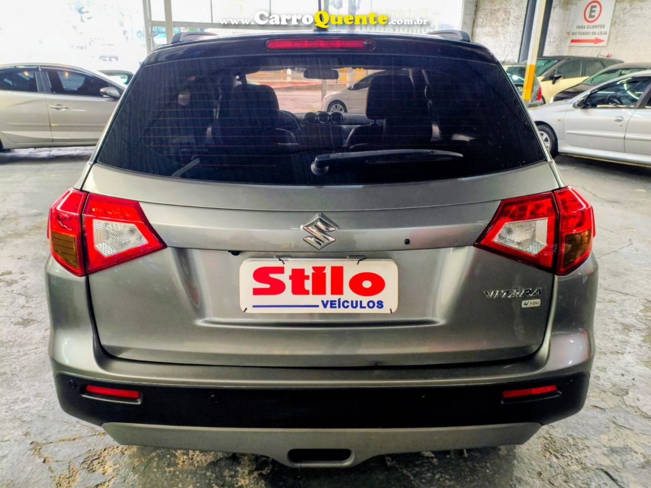 SUZUKI   VITARA 4YOU 1.6 16V AUT.   CINZA 2019 1.6 GASOLINA - Loja