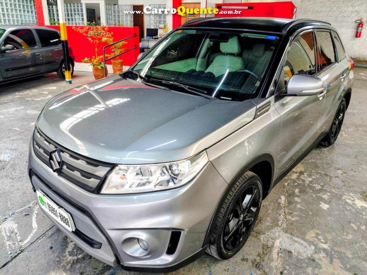 SUZUKI   VITARA 4YOU 1.6 16V AUT.   CINZA 2019 1.6 GASOLINA - Loja