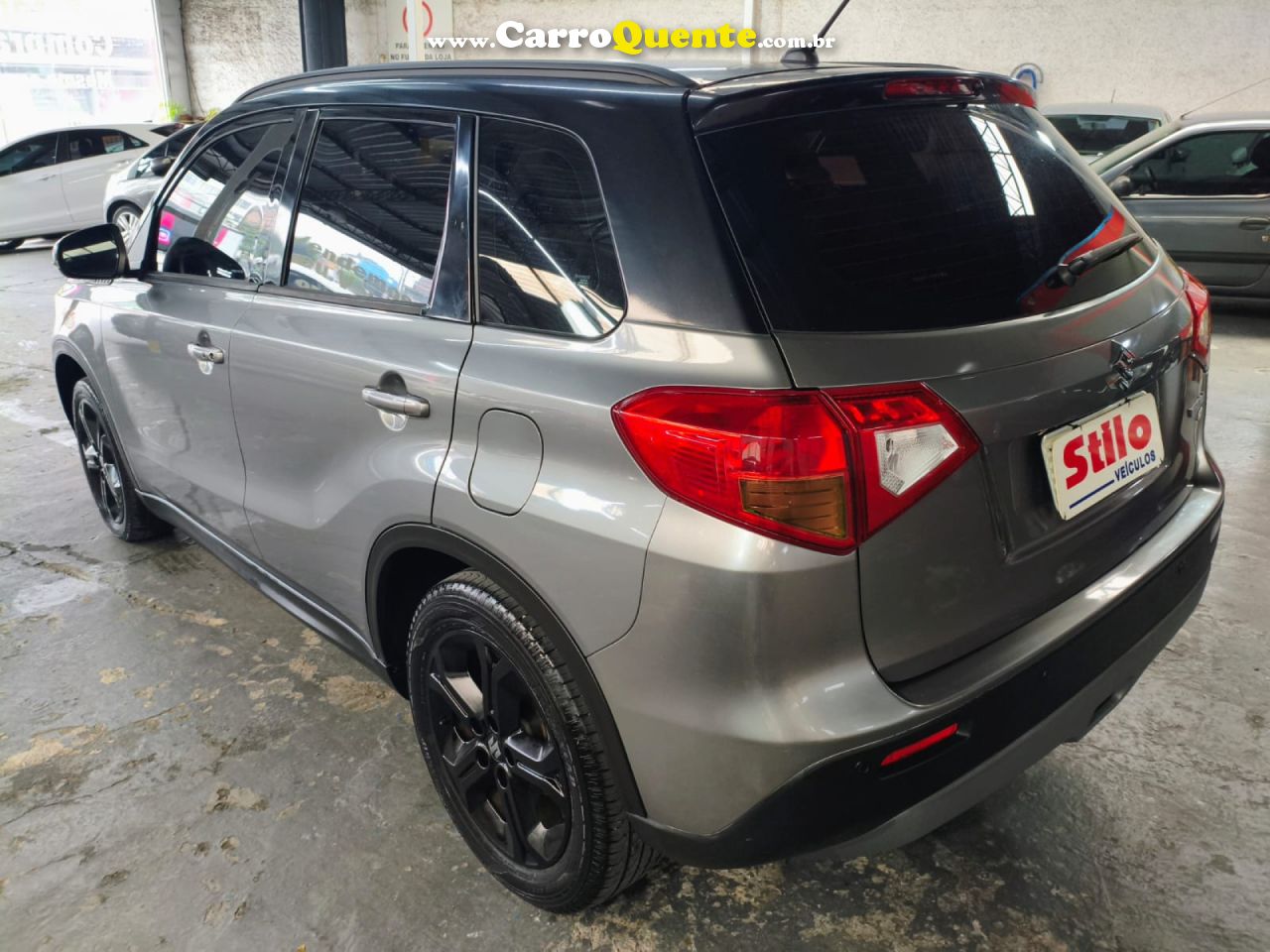 SUZUKI   VITARA 4YOU 1.6 16V AUT.   CINZA 2019 1.6 GASOLINA - Loja