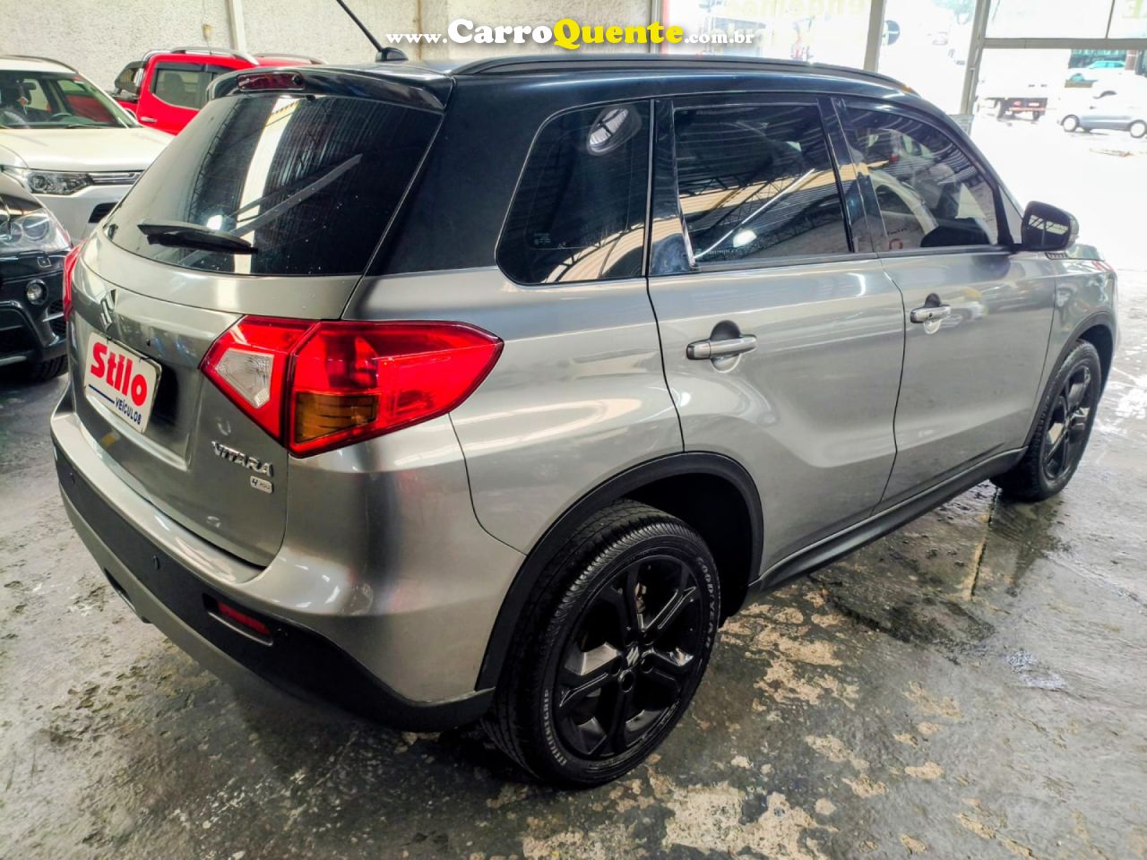 SUZUKI   VITARA 4YOU 1.6 16V AUT.   CINZA 2019 1.6 GASOLINA - Loja