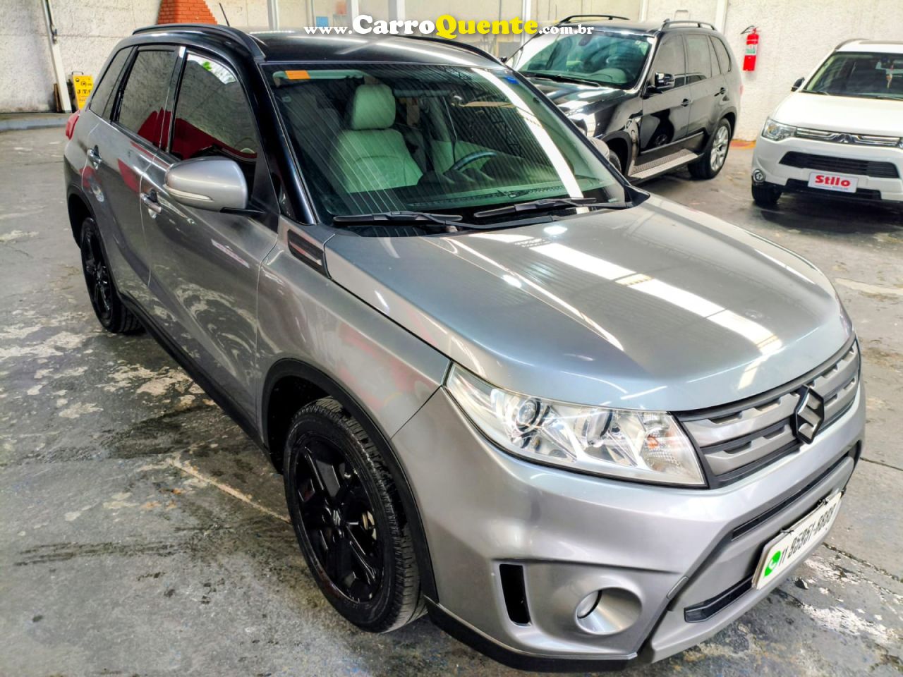 SUZUKI   VITARA 4YOU 1.6 16V AUT.   CINZA 2019 1.6 GASOLINA - Loja