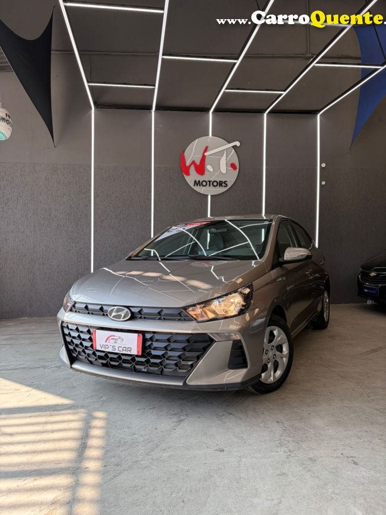 HYUNDAI   HB20S C.PLUSC.STYLE1.0 FLEX 12V MEC. 4P   PRATA 2025 1.0 FLEX - Loja