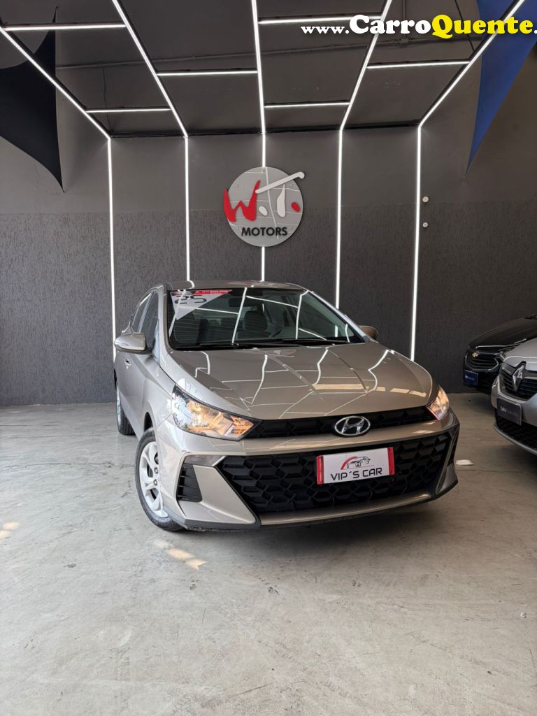 HYUNDAI   HB20S C.PLUSC.STYLE1.0 FLEX 12V MEC. 4P   PRATA 2025 1.0 FLEX - Loja