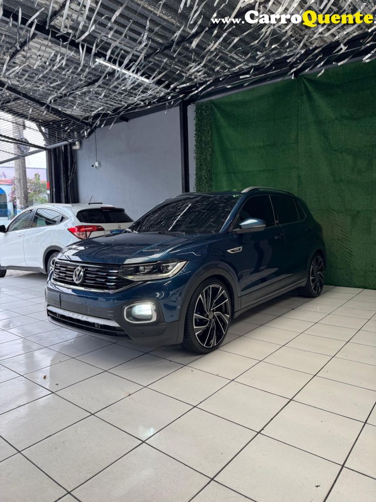 VOLKSWAGEN   T-CROSS HIG. 250 TSI 1.4 FLEX 16V 5P AUT   AZUL 2020 1.4 FLEX - Loja