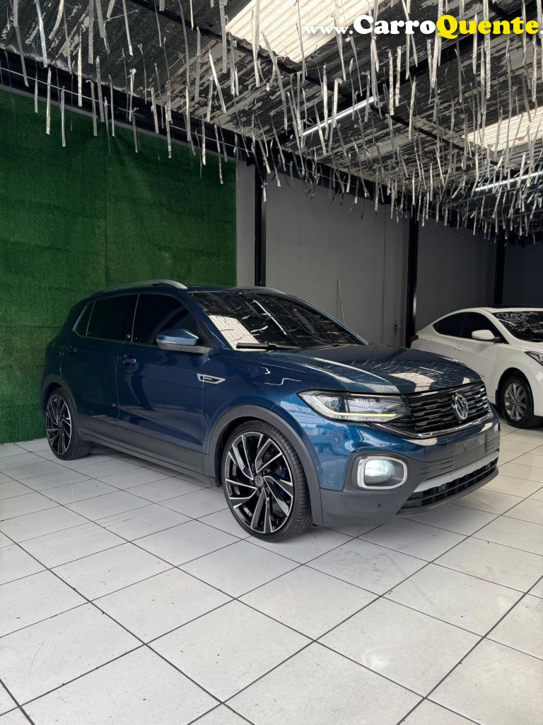 VOLKSWAGEN   T-CROSS HIG. 250 TSI 1.4 FLEX 16V 5P AUT   AZUL 2020 1.4 FLEX - Loja