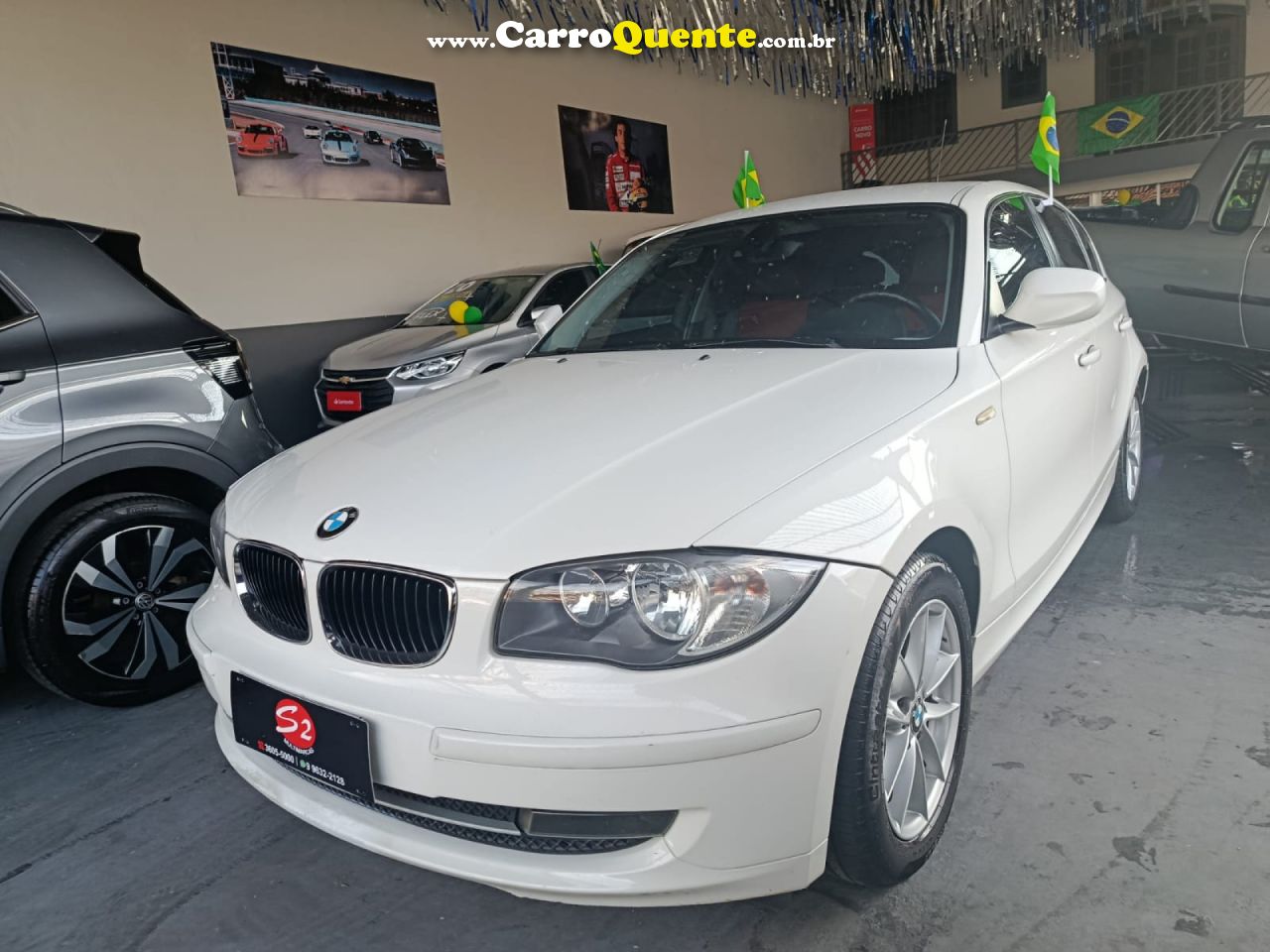 BMW   118IA 2.0 16V 136CV 5P   BRANCO 2012 2.0 GASOLINA - Loja