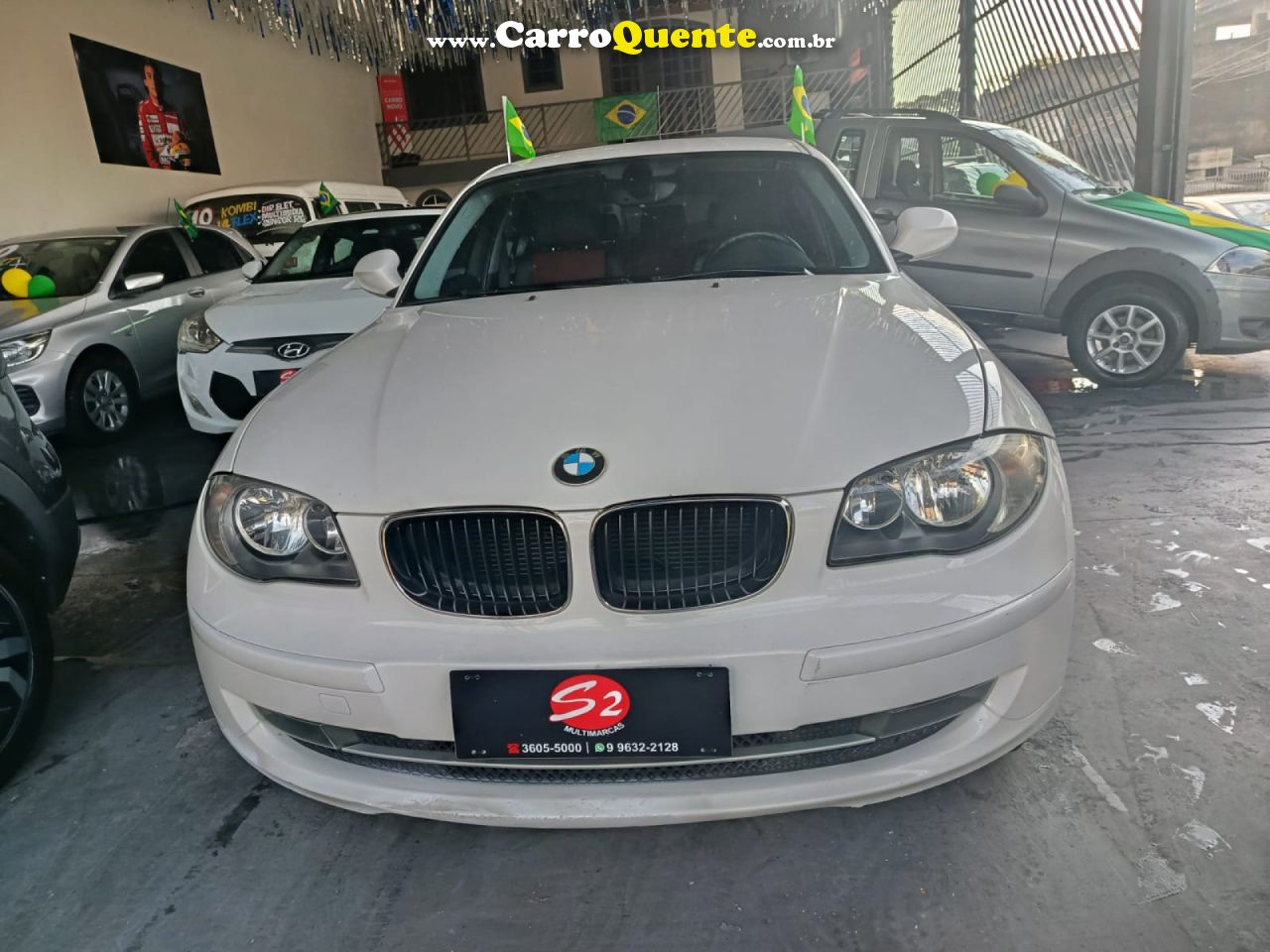 BMW   118IA 2.0 16V 136CV 5P   BRANCO 2012 2.0 GASOLINA - Loja