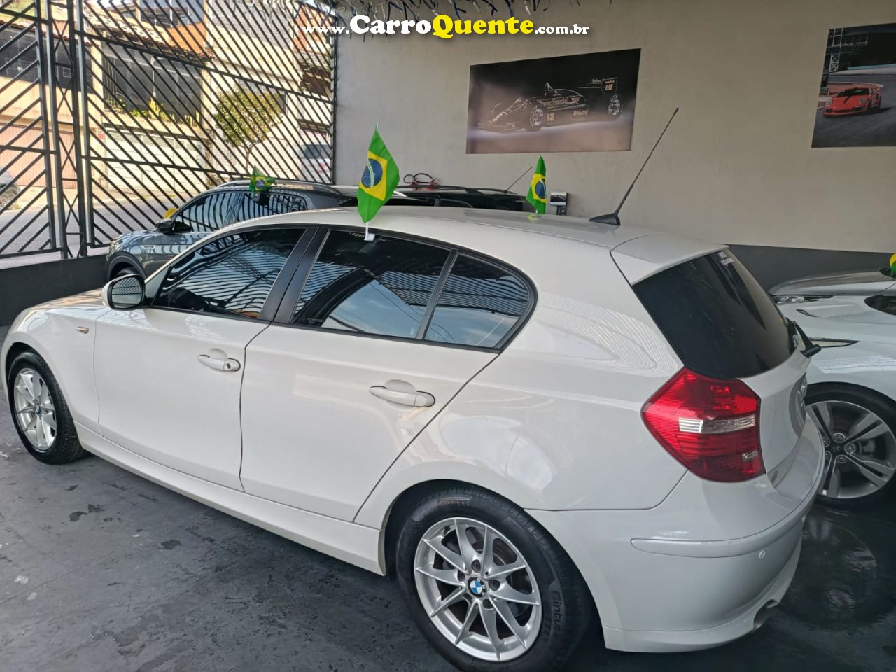 BMW   118IA 2.0 16V 136CV 5P   BRANCO 2012 2.0 GASOLINA - Loja