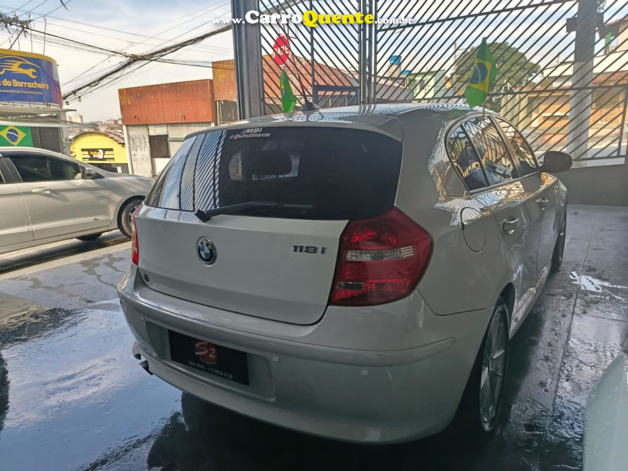 BMW   118IA 2.0 16V 136CV 5P   BRANCO 2012 2.0 GASOLINA - Loja