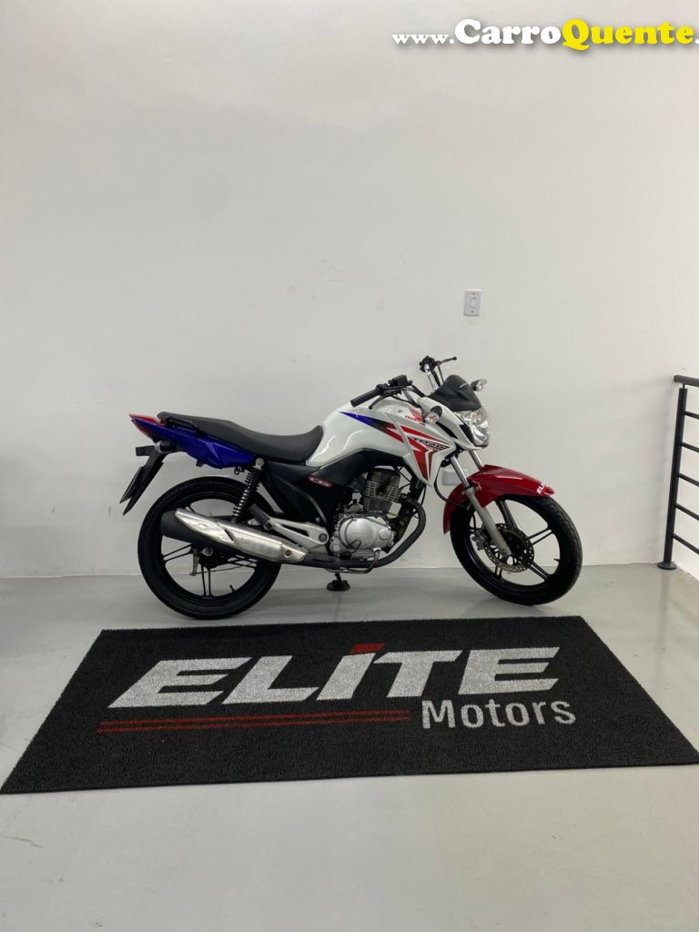 HONDA   CG 150 TITAN-EX MIXFLEX   BRANCO 2015 150 GASOLINA - Loja