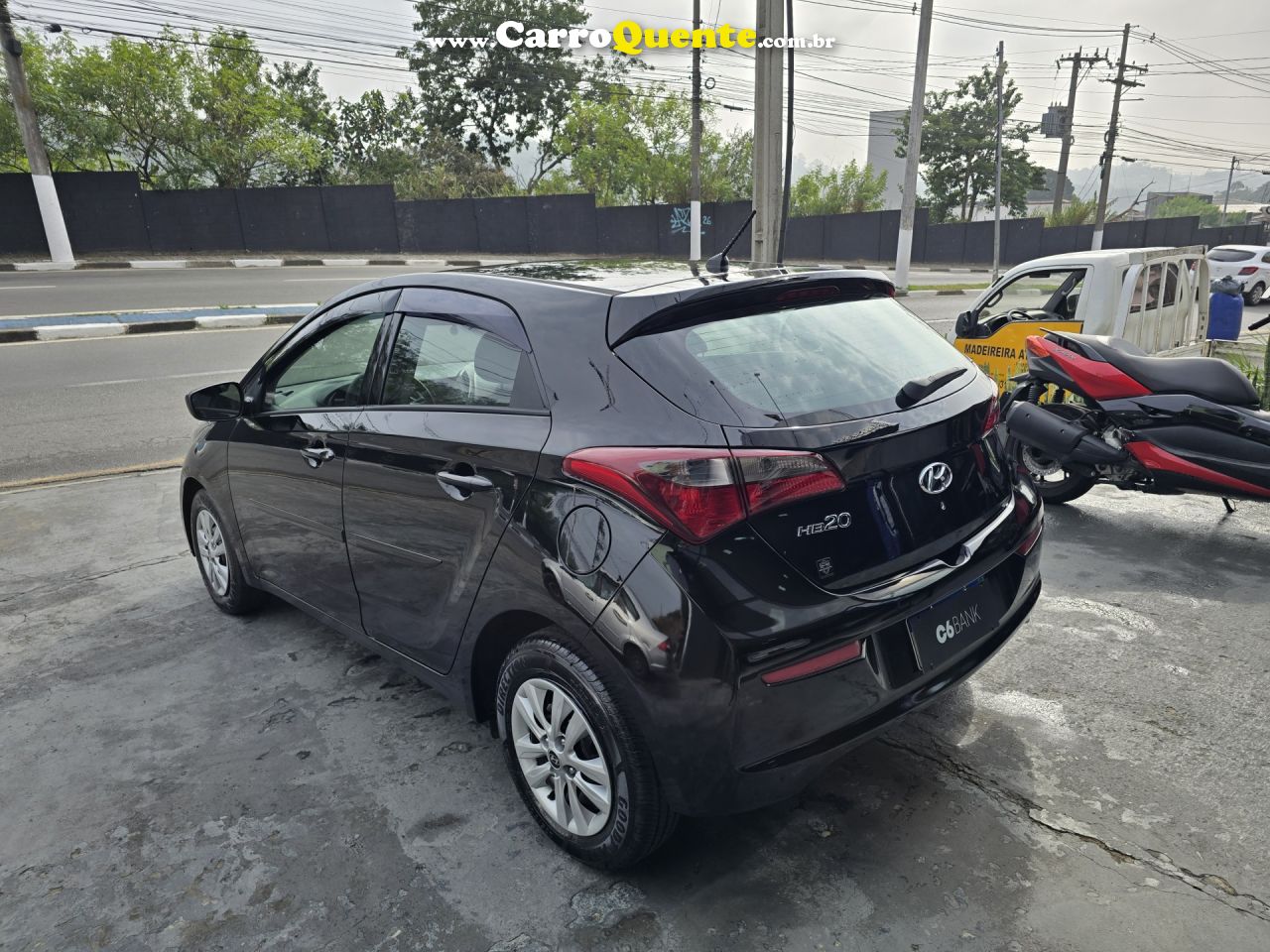HYUNDAI   HB20 UNIQUE 1.0 FLEX 12V MEC.   PRETO 2019 1.0 FLEX - Loja