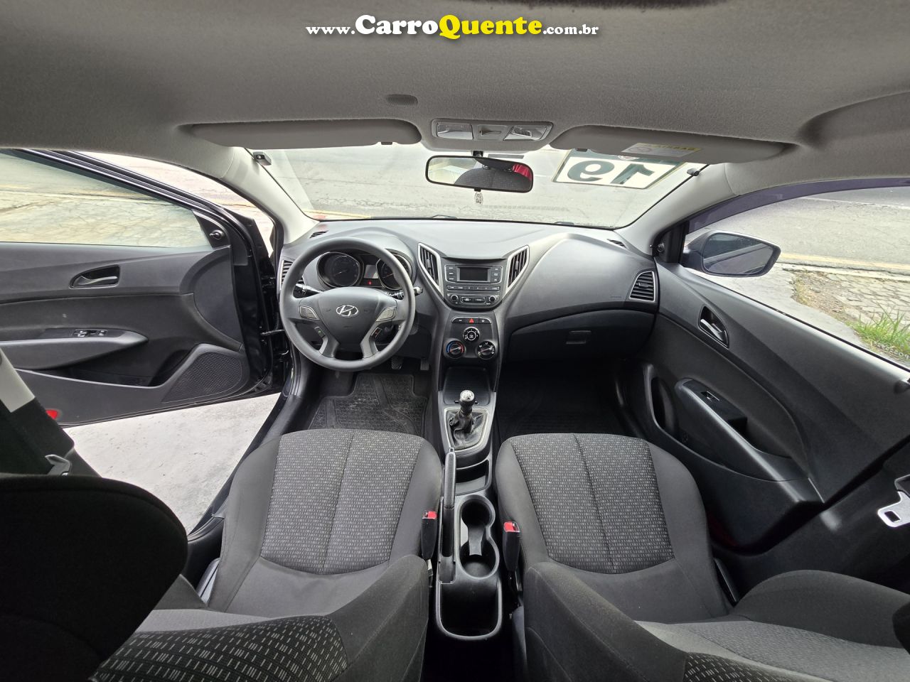 HYUNDAI   HB20 UNIQUE 1.0 FLEX 12V MEC.   PRETO 2019 1.0 FLEX - Loja