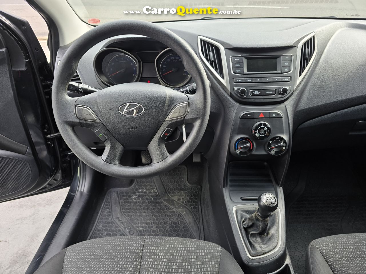 HYUNDAI   HB20 UNIQUE 1.0 FLEX 12V MEC.   PRETO 2019 1.0 FLEX - Loja