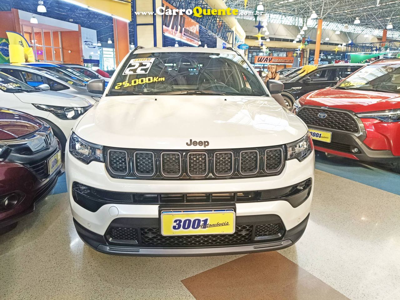 JEEP COMPASS 1.3 T270 TURBO LONGITUDE 2022 - Loja