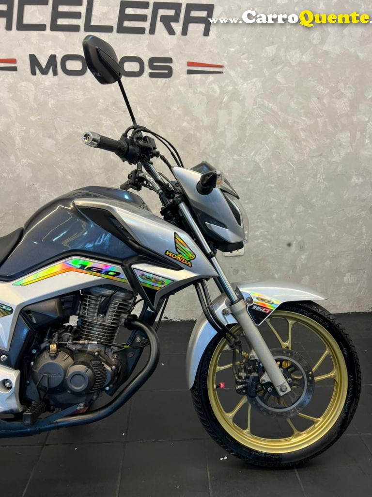 HONDA   CG 160 TITAN FLEXONEED.ESPECIAL 40 ANOS   PRATA 2023 162 GASOLINA - Loja