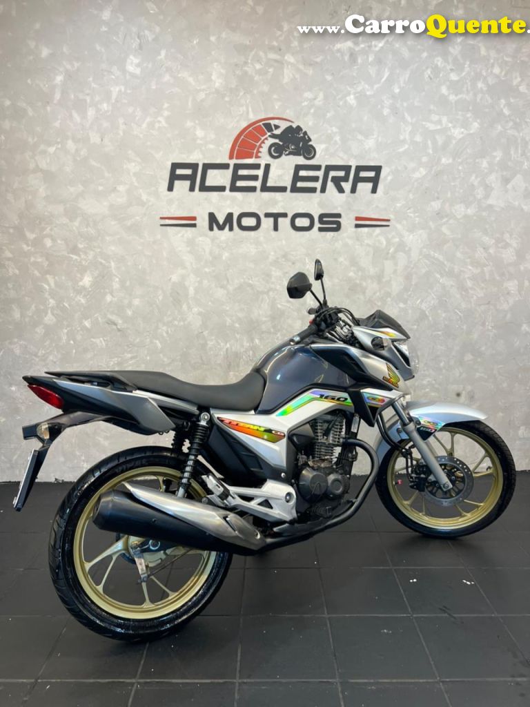 HONDA   CG 160 TITAN FLEXONEED.ESPECIAL 40 ANOS   PRATA 2023 162 GASOLINA - Loja
