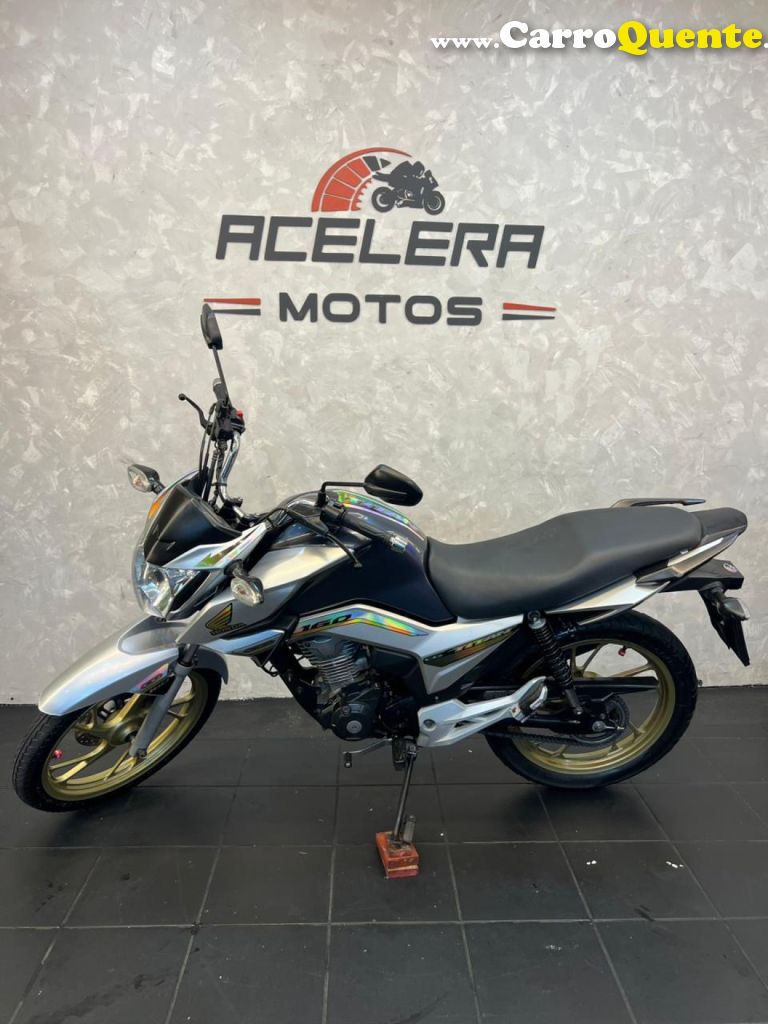 HONDA   CG 160 TITAN FLEXONEED.ESPECIAL 40 ANOS   PRATA 2023 162 GASOLINA - Loja