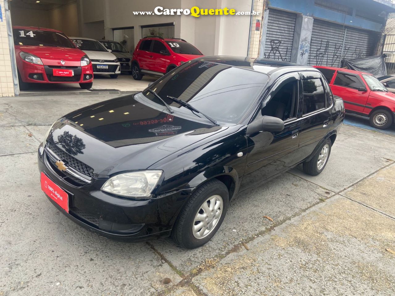 CHEVROLET   CLASSIC LS   PRETO 2012 1.0 FLEX - Loja
