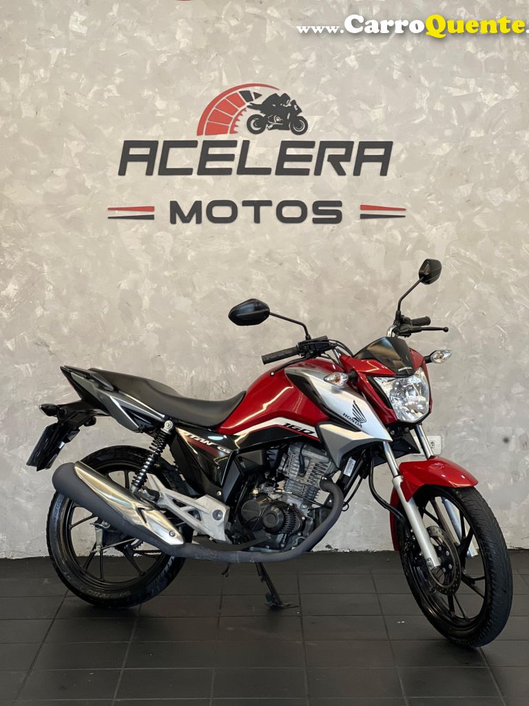 HONDA   TITAN 160    VERMELHO 2024 160 FLEX - Loja