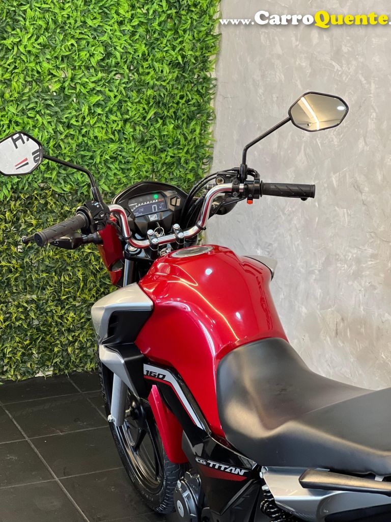 HONDA   TITAN 160    VERMELHO 2024 160 FLEX - Loja