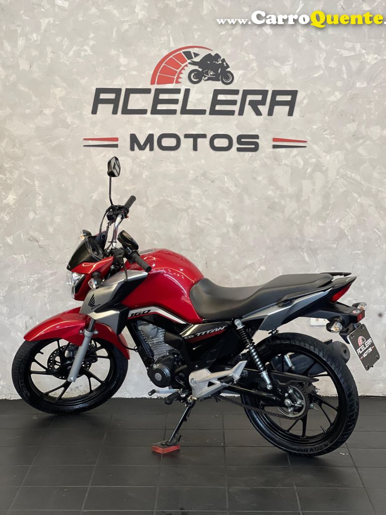 HONDA   TITAN 160    VERMELHO 2024 160 FLEX - Loja