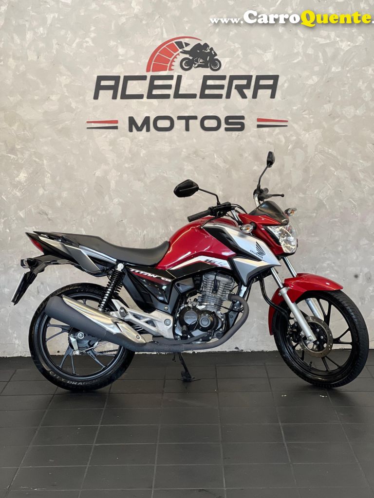 HONDA   TITAN 160    VERMELHO 2024 160 FLEX - Loja
