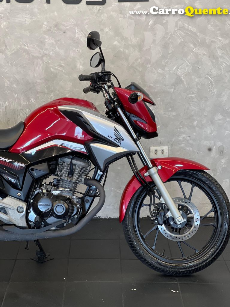 HONDA   TITAN 160    VERMELHO 2024 160 FLEX - Loja