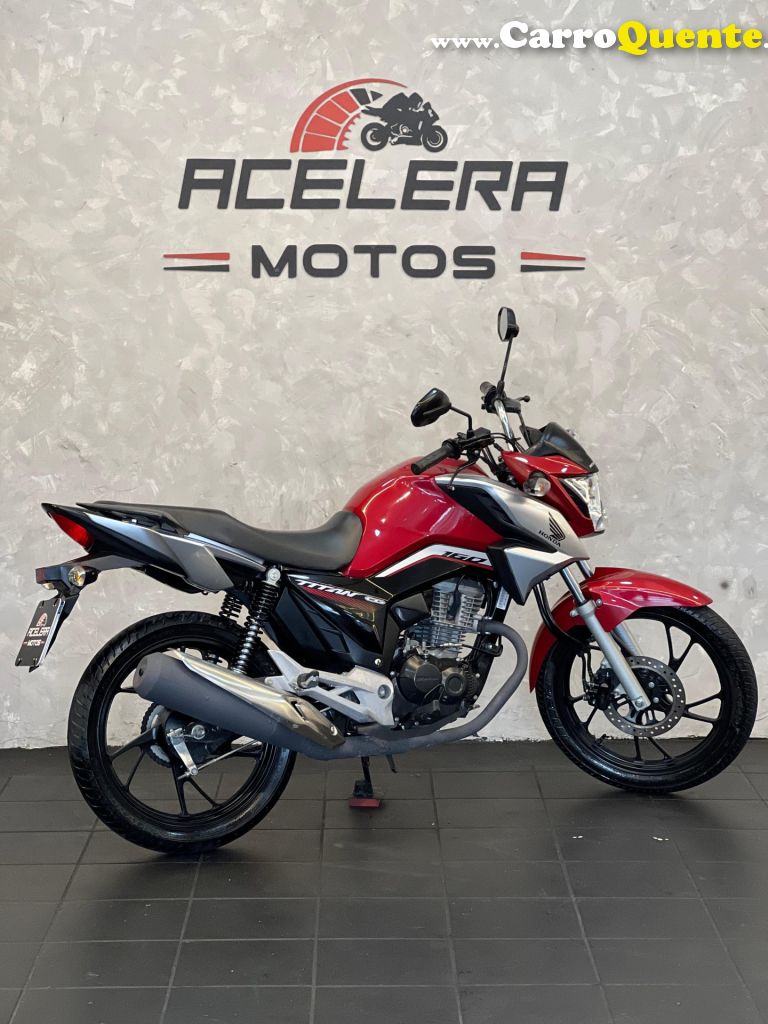 HONDA   TITAN 160    VERMELHO 2024 160 FLEX - Loja