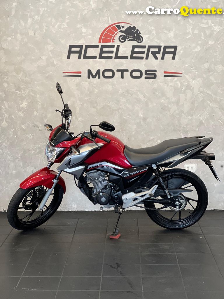 HONDA   TITAN 160    VERMELHO 2024 160 FLEX - Loja