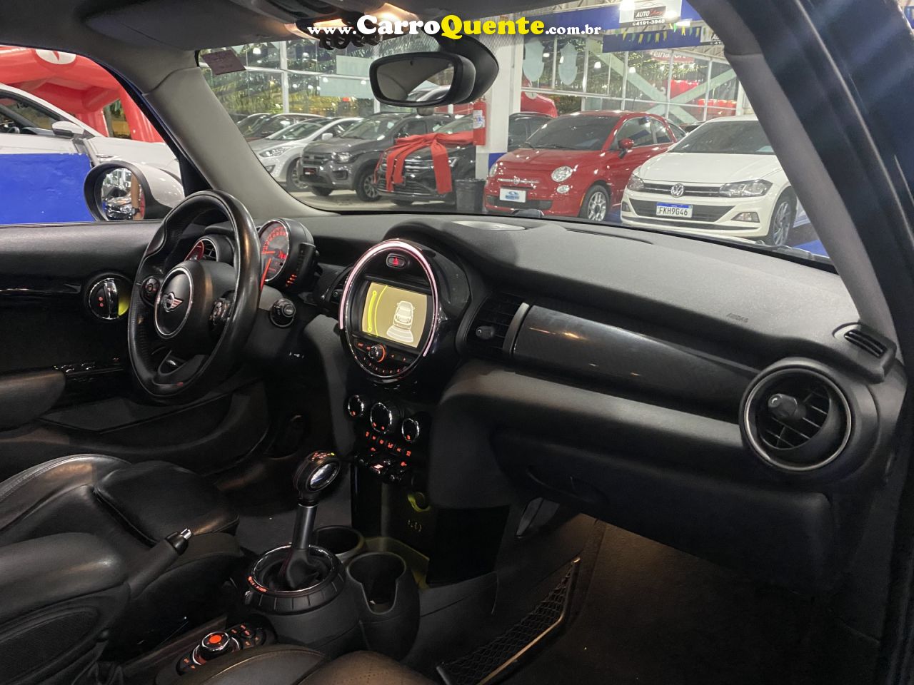 MINI   COOPER S 2.0 TURBO 16V 5P AUT.   PRETO 2015 2.0 GASOLINA - Loja