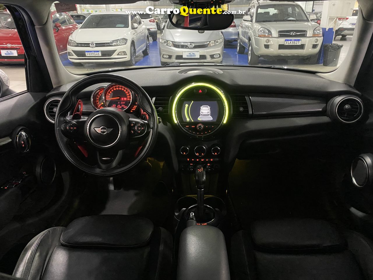 MINI   COOPER S 2.0 TURBO 16V 5P AUT.   PRETO 2015 2.0 GASOLINA - Loja