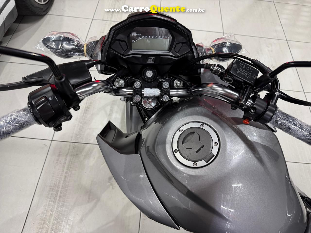 HONDA   CG 160 FAN FLEX   PRATA 2023 160 FLEX - Loja