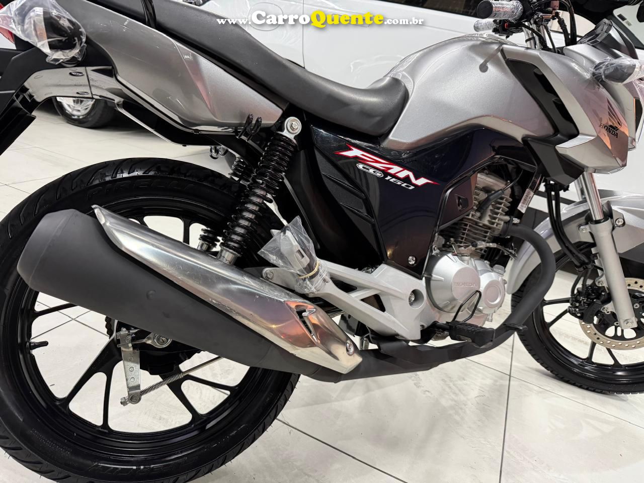 HONDA   CG 160 FAN FLEX   PRATA 2023 160 FLEX - Loja