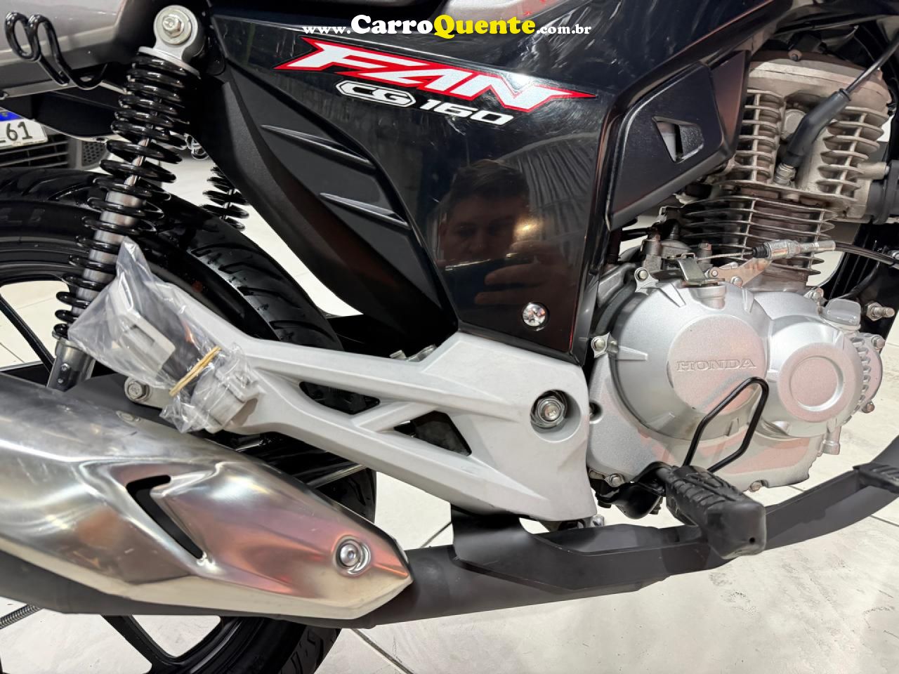 HONDA   CG 160 FAN FLEX   PRATA 2023 160 FLEX - Loja