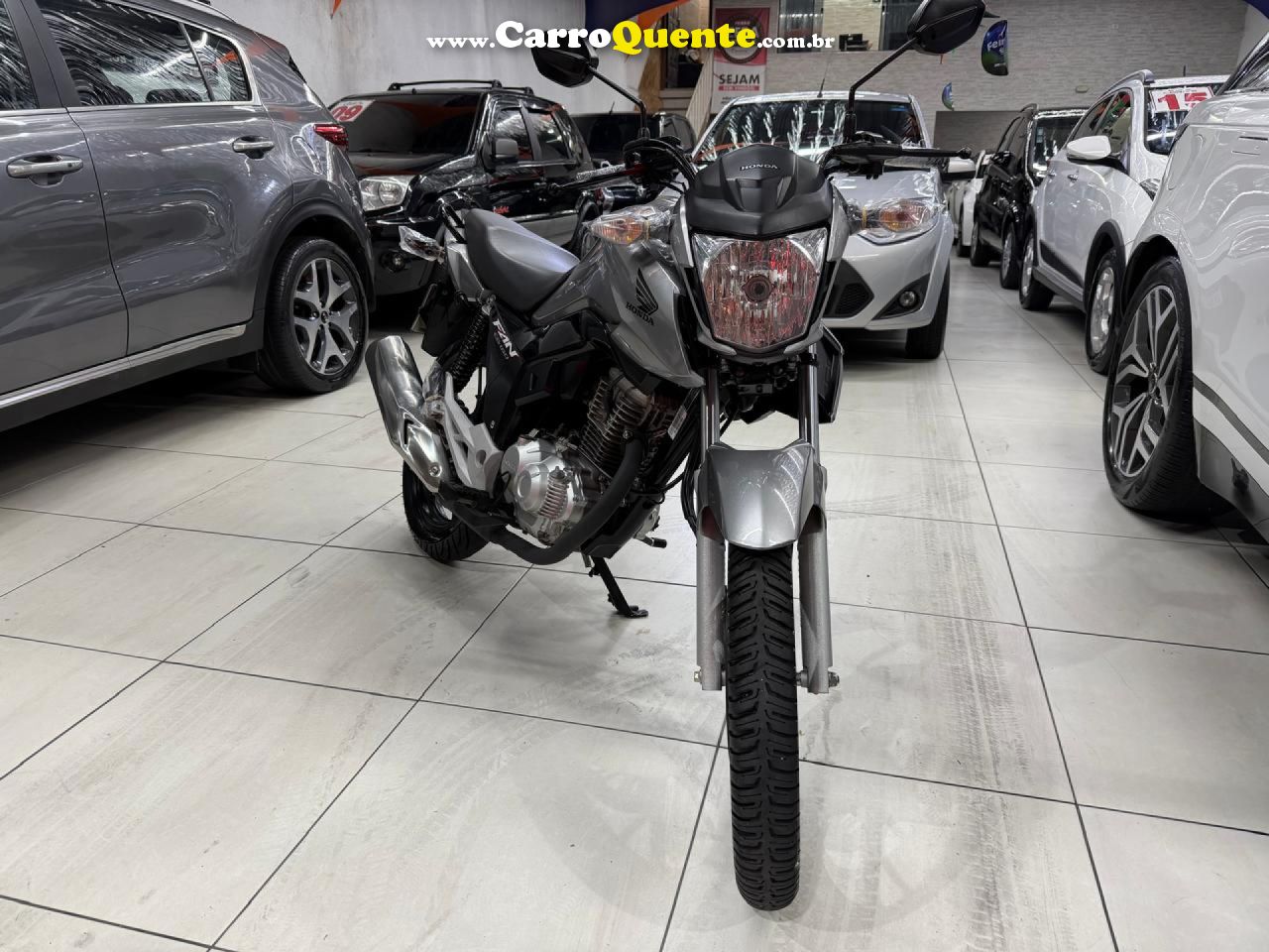 HONDA   CG 160 FAN FLEX   PRATA 2023 160 FLEX - Loja