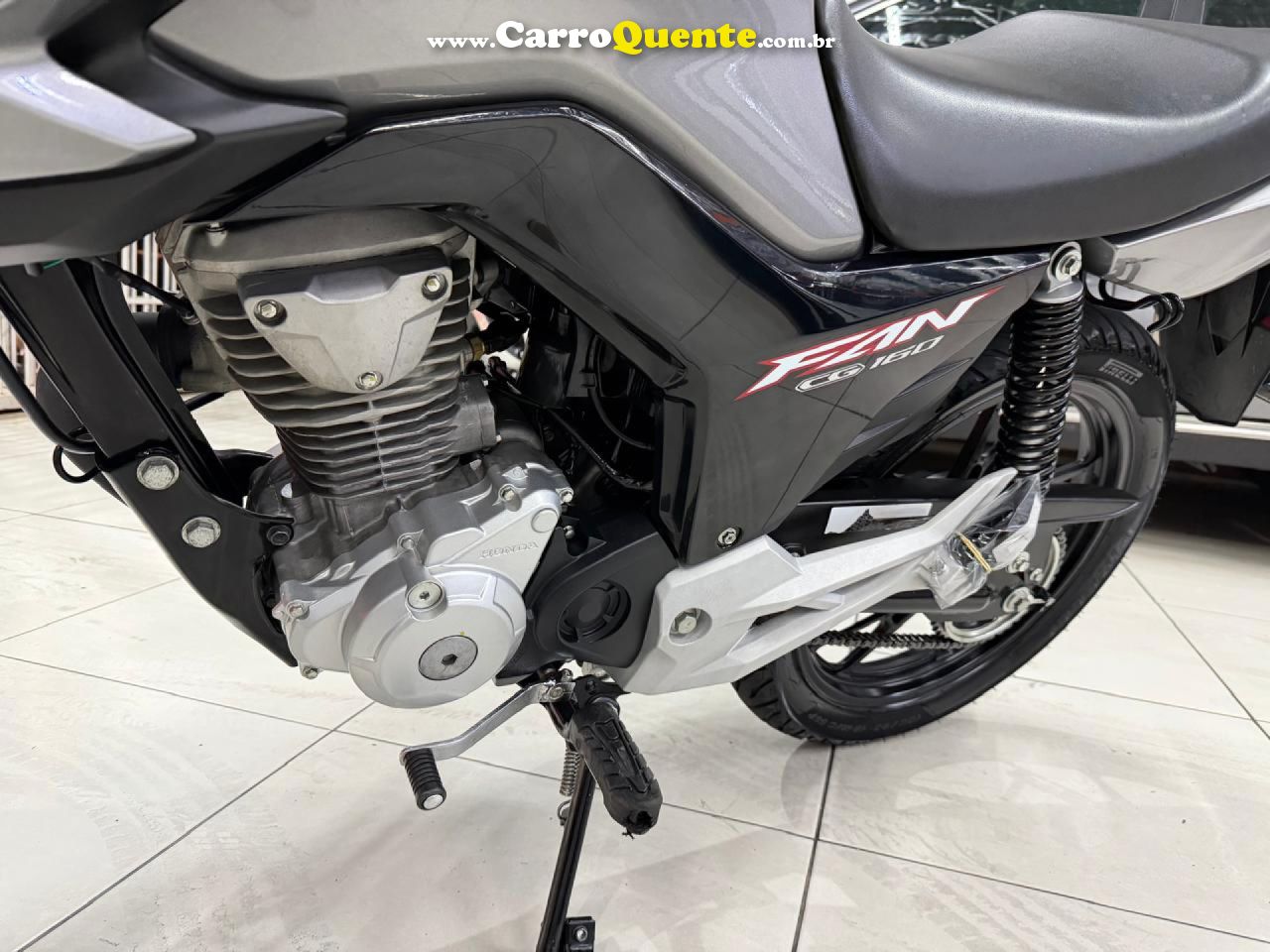 HONDA   CG 160 FAN FLEX   PRATA 2023 160 FLEX - Loja